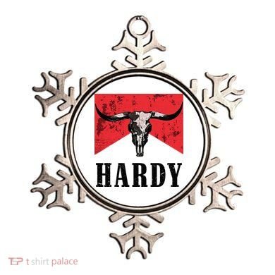 Vintage Hardy Personalized Western Style Ornament