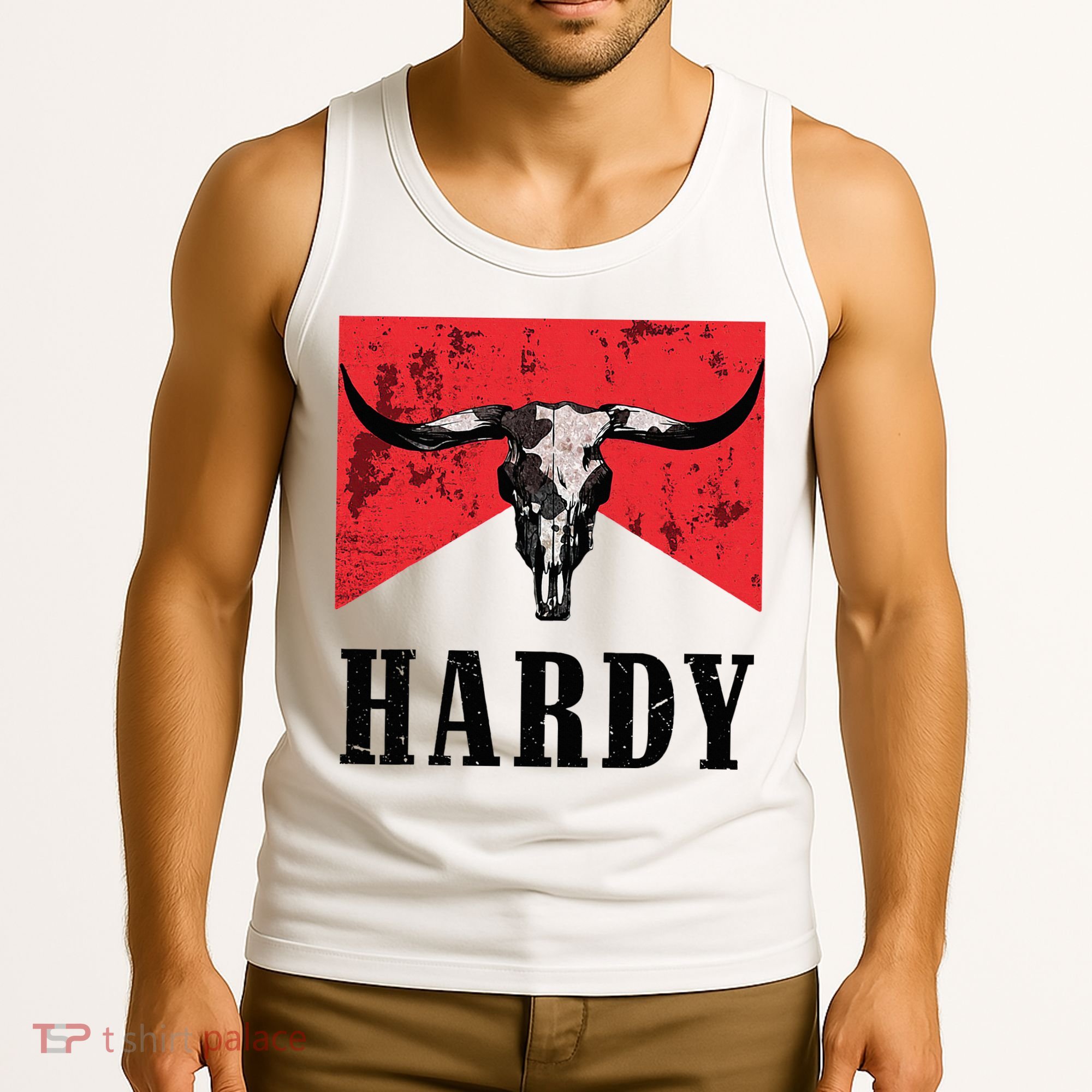 Vintage Hardy Personalized Western Style Tank Top