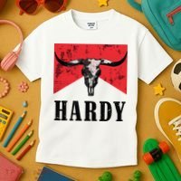 Vintage Hardy Personalized Western Style Kids T-Shirt thumb 3