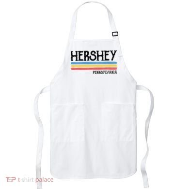Vintage Hershey Pennsylvania Pa Souvenir Apron