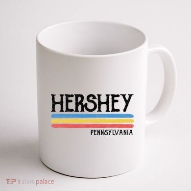 Vintage Hershey Pennsylvania Pa Souvenir Coffee Mug back