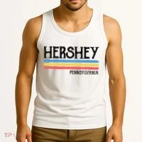 Vintage Hershey Pennsylvania Pa Souvenir Tank Top thumb 3
