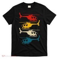 Vintage Helicopter Pilot Aviation Retro  T-Shirt thumb 0