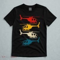 Vintage Helicopter Pilot Aviation Retro  T-Shirt thumb 5