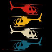Vintage Helicopter Pilot Aviation Retro  T-Shirt thumb 7