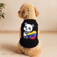Venezuela Heart Panda Pride Venezuelan Flag Roots Souvenir Funny Gift Doggie Tank thumb 2