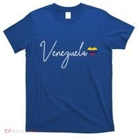 Venezuela Heart Pride Venezuelan Flag Meaningful Gift T-Shirt thumb 0