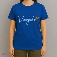 Venezuela Heart Pride Venezuelan Flag Meaningful Gift T-Shirt thumb 4