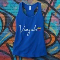 Venezuela Heart Pride Venezuelan Flag Meaningful Gift Women's Tank Top thumb 3