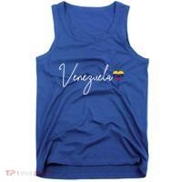 Venezuela Heart Pride Venezuelan Flag Meaningful Gift Tank Top thumb 0