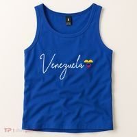 Venezuela Heart Pride Venezuelan Flag Meaningful Gift Tank Top thumb 2
