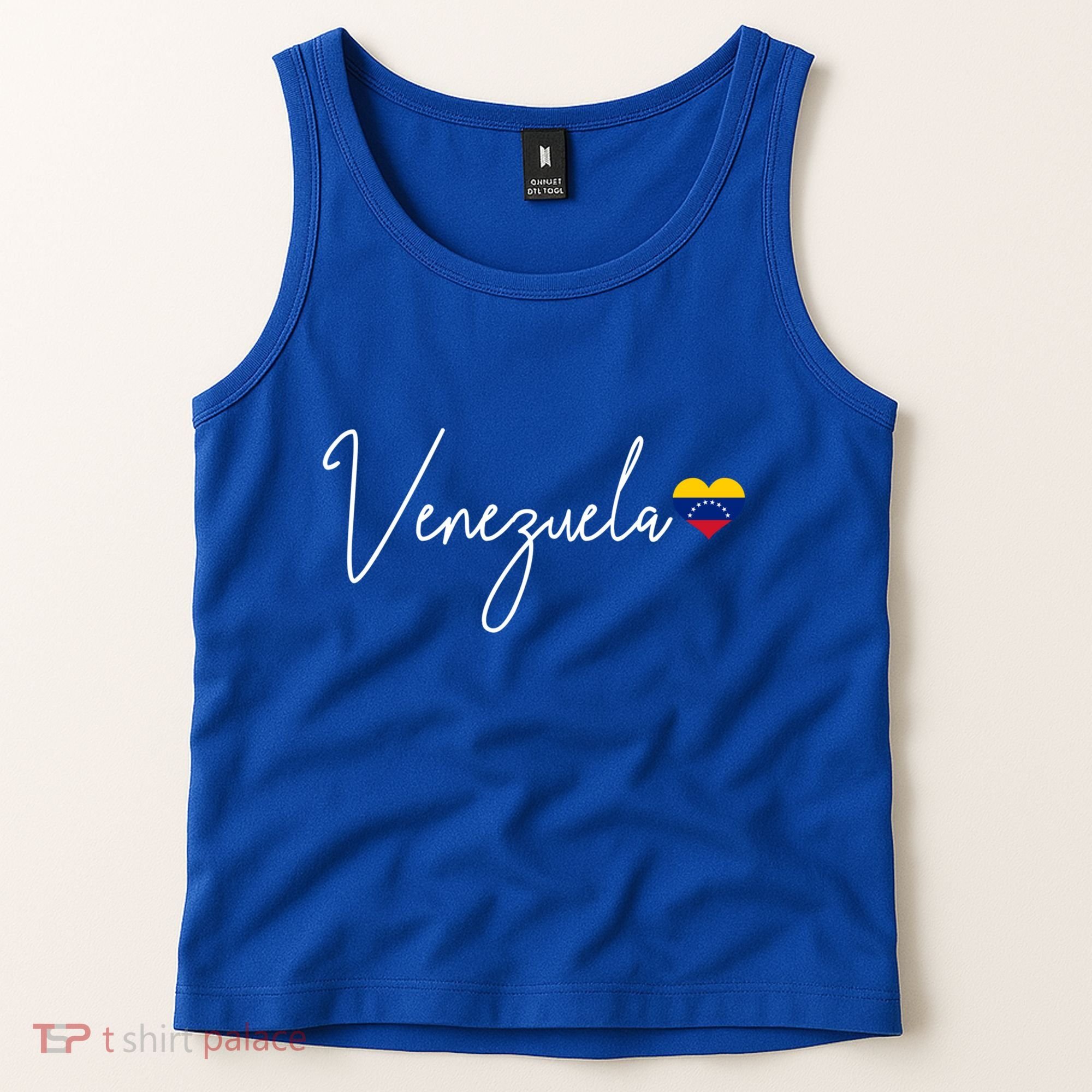 Venezuela Heart Pride Venezuelan Flag Meaningful Gift Tank Top