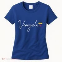 Venezuela Heart Pride Venezuelan Flag Meaningful Gift Women's T-Shirt thumb 0