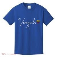 Venezuela Heart Pride Venezuelan Flag Meaningful Gift Kids T-Shirt thumb 0