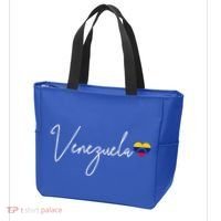 Venezuela Heart Pride Venezuelan Flag Meaningful Gift Tote Bag thumb 3
