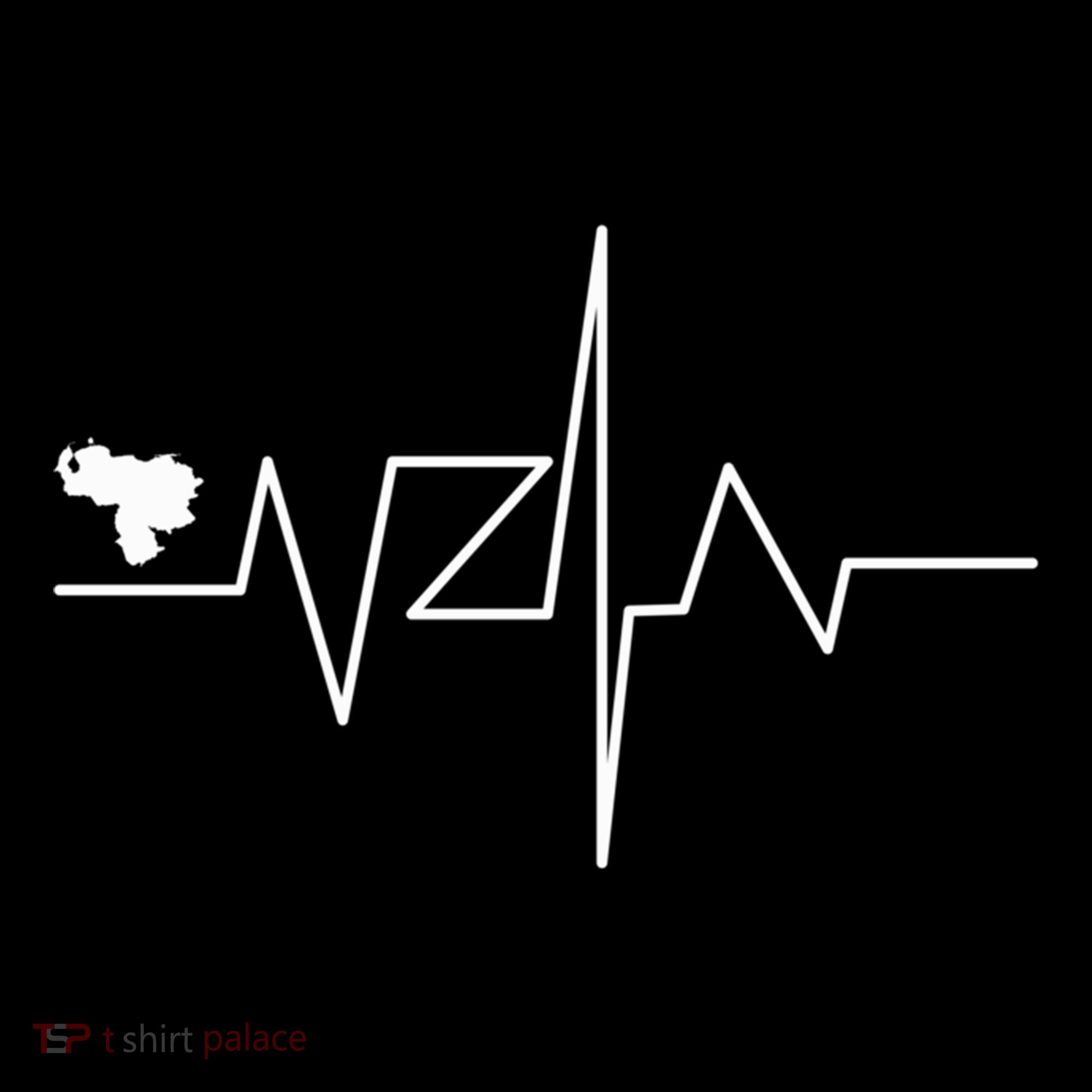 Venezuela Heart Rate Map Gift Coffee Mug