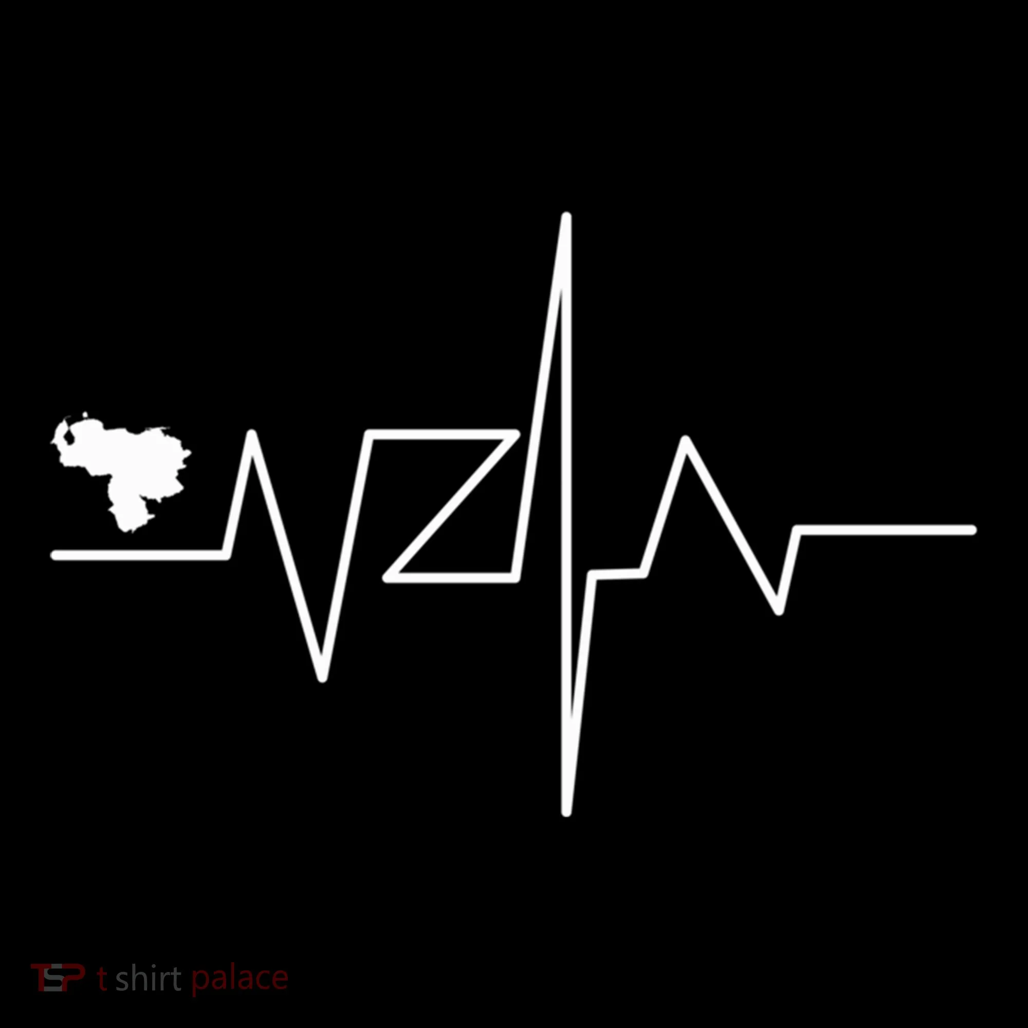 Venezuela Heart Rate Map Gift Coffee Mug