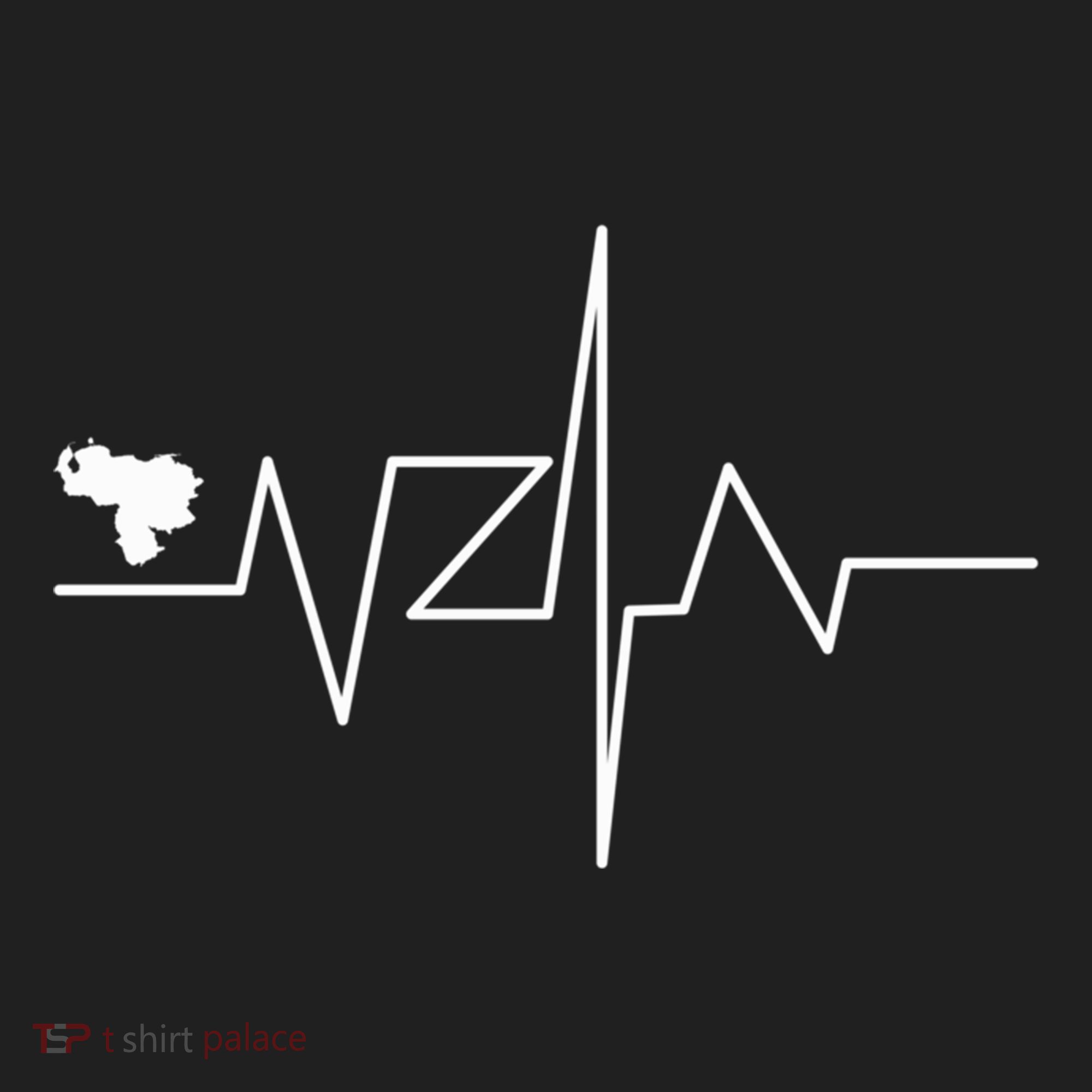 Venezuela Heart Rate Map Gift Beanie