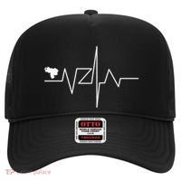 Venezuela Heart Rate Map Gift Hat thumb 0