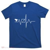 Venezuela Heart Rate Map Gift T-Shirt thumb 0