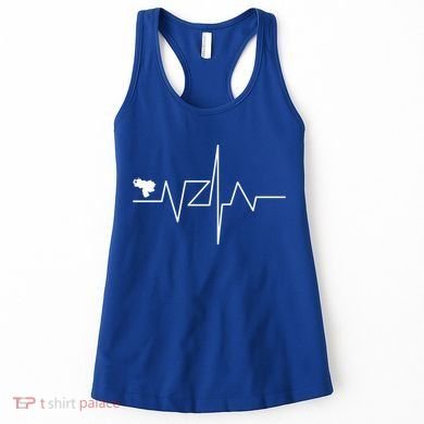 Venezuela Heart Rate Map Gift Women's Tank Top