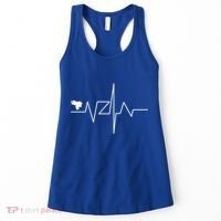 Venezuela Heart Rate Map Gift Women's Tank Top thumb 0