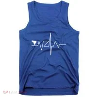 Venezuela Heart Rate Map Gift Tank Top thumb 0