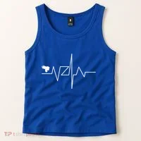 Venezuela Heart Rate Map Gift Tank Top thumb 2
