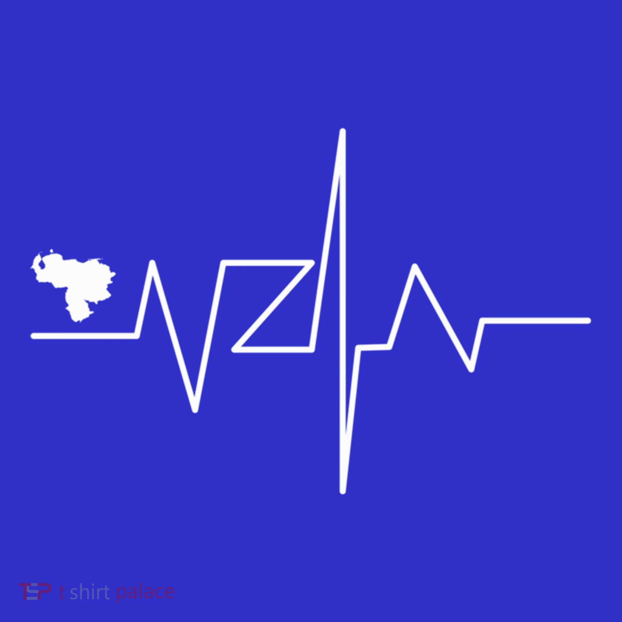 Venezuela Heart Rate Map Gift Tank Top