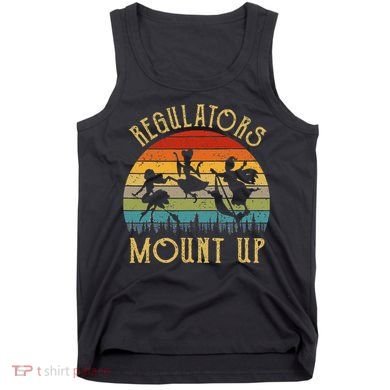 Vintage halloween Regulators Mount Up Witches Costume Tank Top