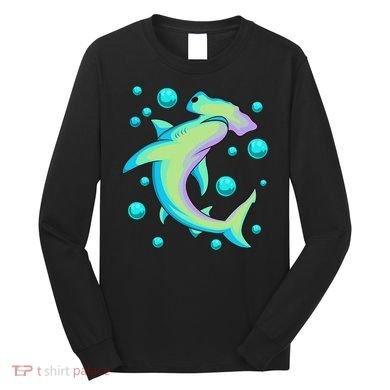 Vintage Hammerhead Shark Long Sleeve Shirt