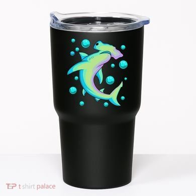 Vintage Hammerhead Shark Tumbler