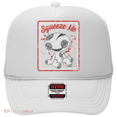 Vintage Horror Squeeze Me Voodoo Doll Horror Hat