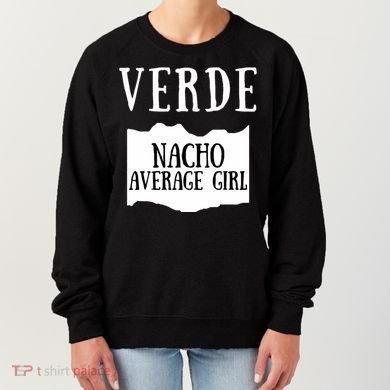 Verde Hot Sauce Packet Group Costume Women's Sweatshirt