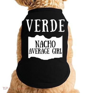 Verde Hot Sauce Packet Group Costume Doggie Tank
