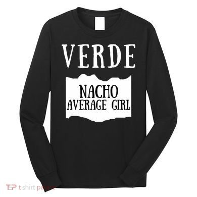 Verde Hot Sauce Packet Group Costume Long Sleeve Shirt