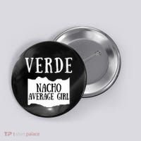 Verde Hot Sauce Packet Group Costume Button thumb 0