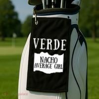 Verde Hot Sauce Packet Group Costume Golf Towel thumb 2