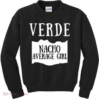Verde Hot Sauce Packet Group Costume Kids Sweatshirt