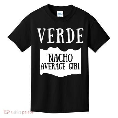 Verde Hot Sauce Packet Group Costume Kids T-Shirt
