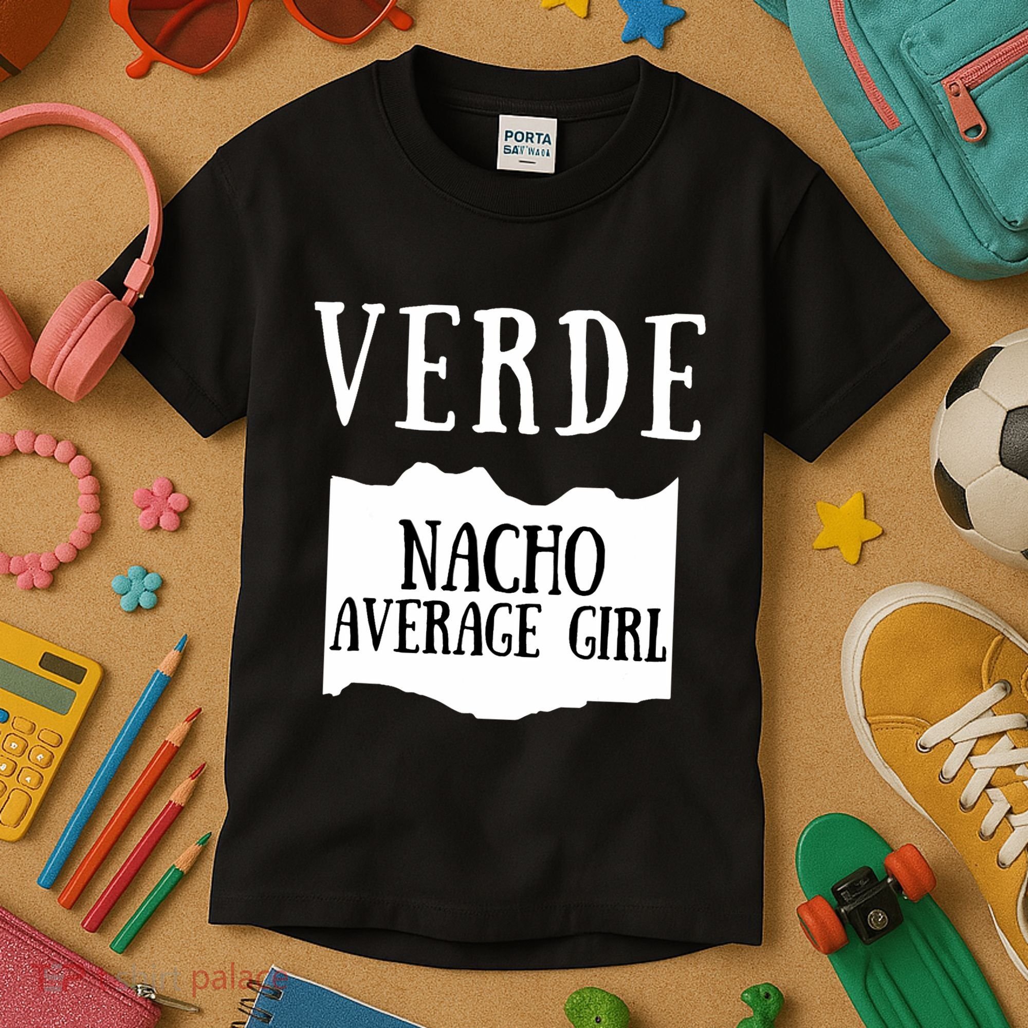 Verde Hot Sauce Packet Group Costume Kids T-Shirt