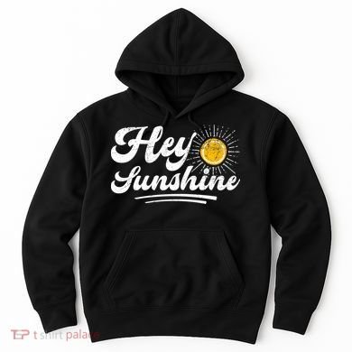 Vintage Hey Sunshine Beach Vacation Summer Hoodie