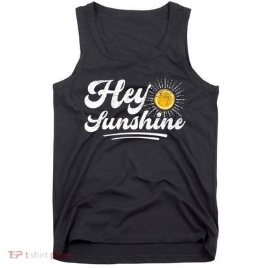Vintage Hey Sunshine Beach Vacation Summer Tank Top