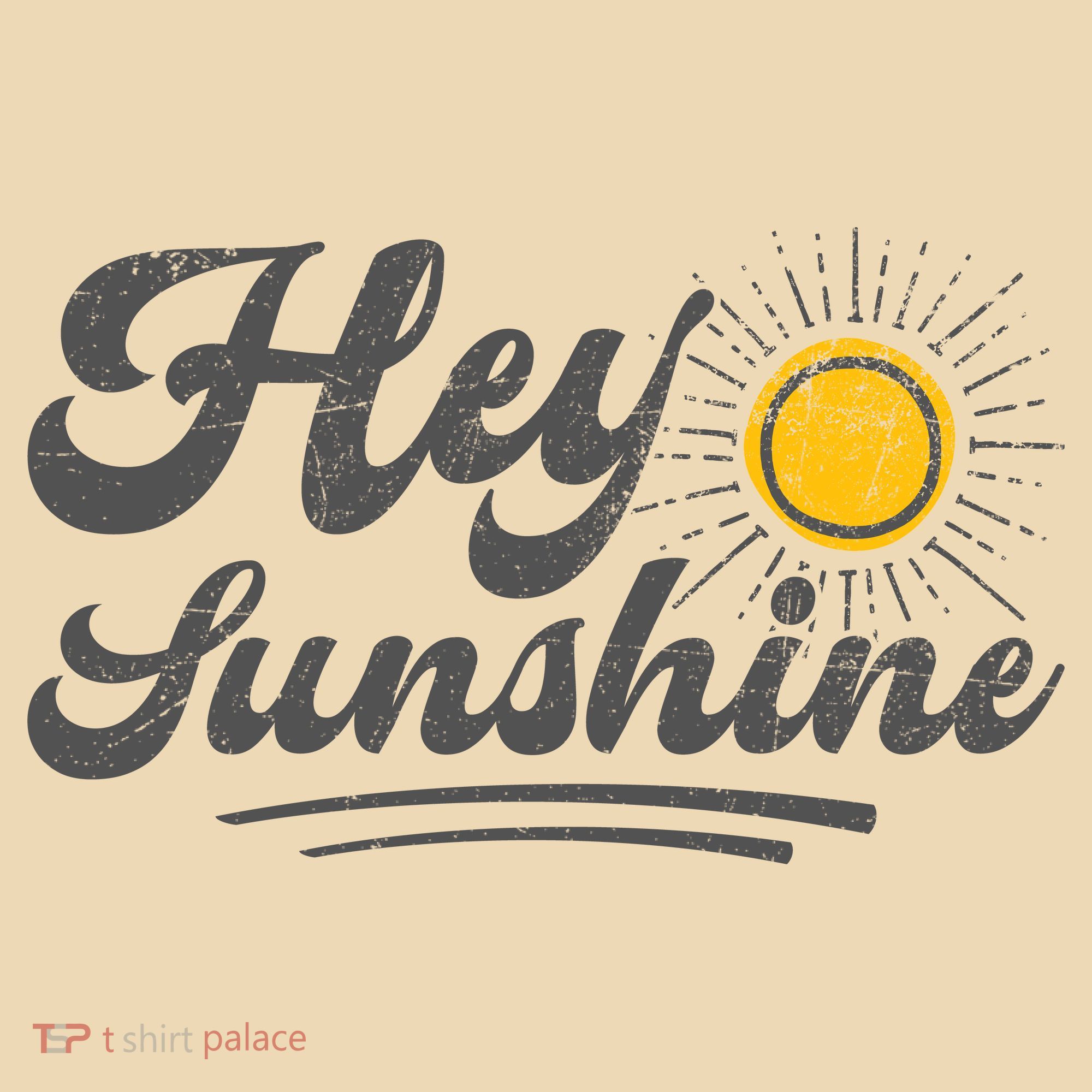 Vintage Hey Sunshine Beach Vacation Summer T-Shirt