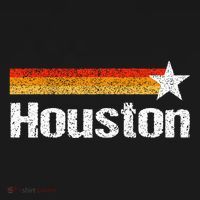 Vintage Houston Texas Houston Strong Stripes Usa Texas T-Shirt thumb 7