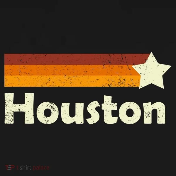 Vintage Houston Texas Logo Women's T-Shirt