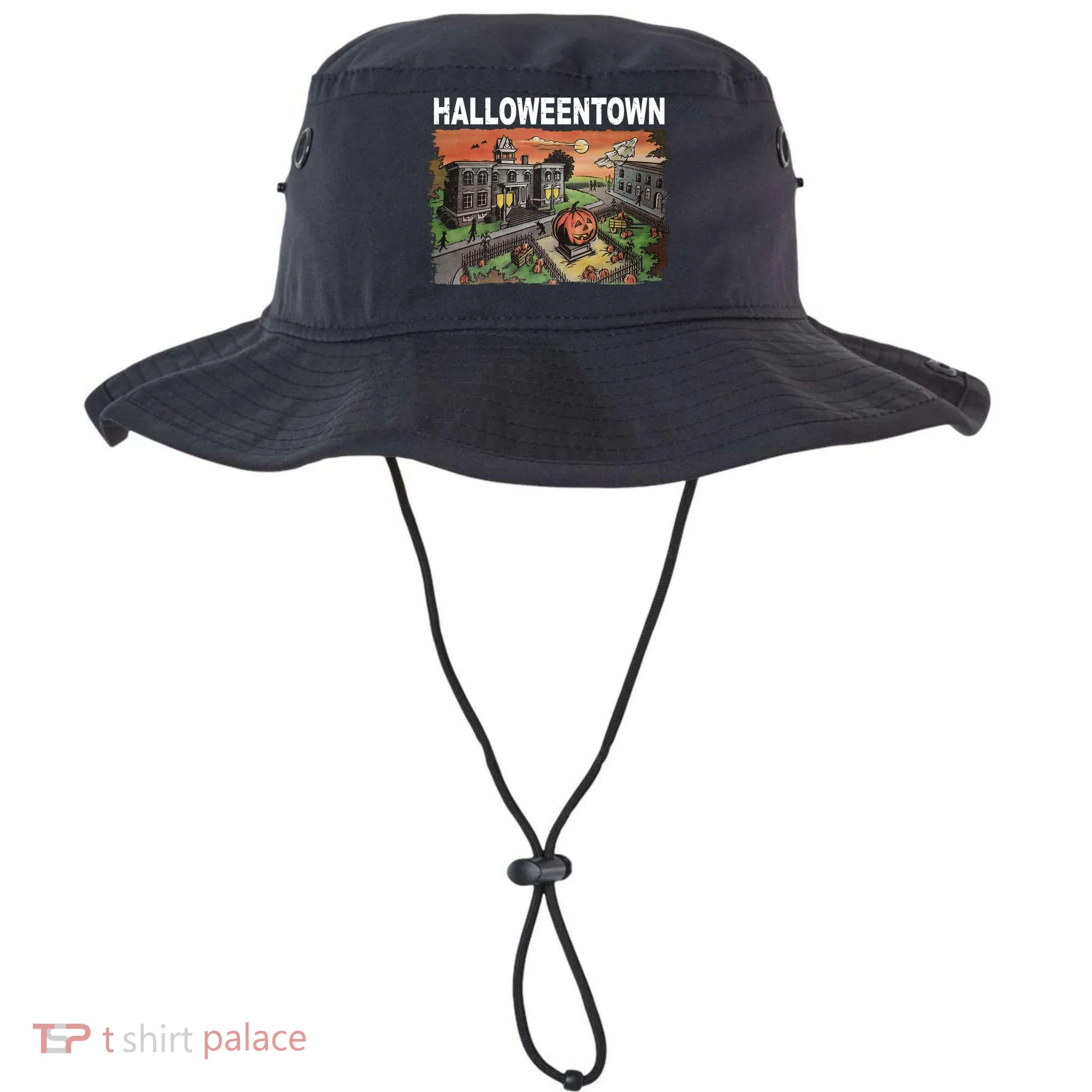 Vintage Halloween Town Bucket Hat