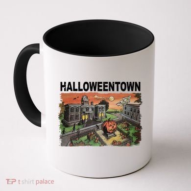 Vintage Halloween Town Coffee Mug