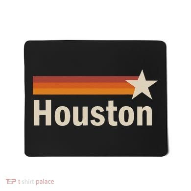Vintage Houston Texas  Mousepad
