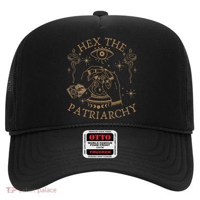 Vintage Hex The Patriarchy Feminist Witch Hat